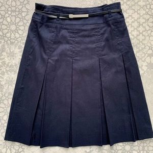 ESPRIT pleated navy skirt